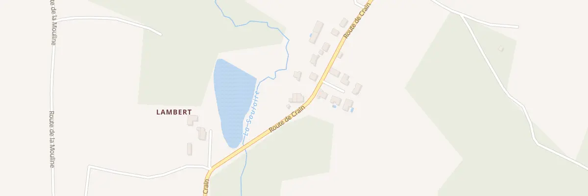 Plan du 46 Rte de Crain à Baron