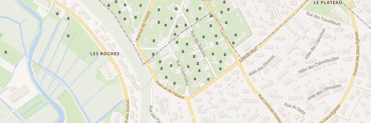 Plan du 7 Rue Traversière à Mondeville