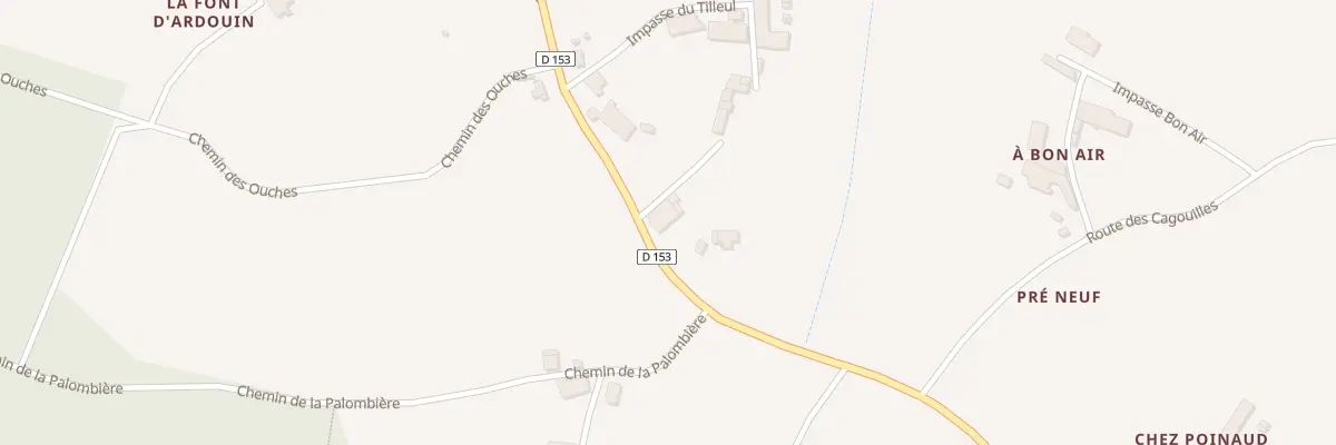 Plan du 5066 Montdurant à Mérignac