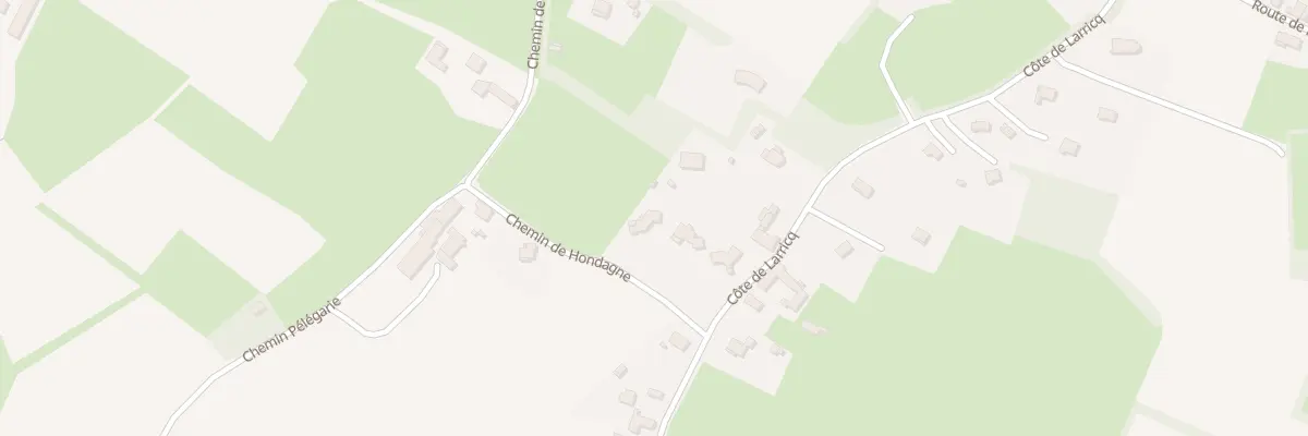 Plan du 130 Che de Hondagne à Buros