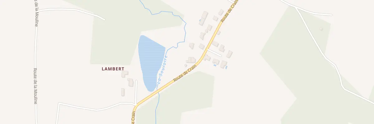 Plan du 50 Rte de Crain à Baron