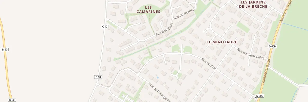Plan du 358 Rue du Prat à Hermanville-sur-Mer