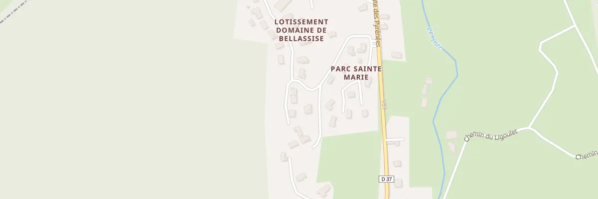 Plan du 11 Che Domaine Bellassise à Baliros