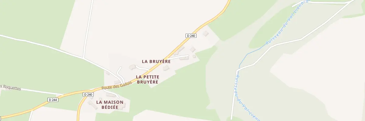 Plan du 3 Imp de la Bruyère aux Loges-Saulces