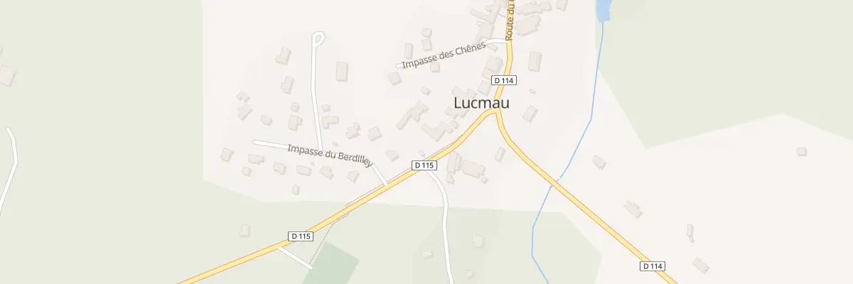 Plan du 44 Le Bourg à Lucmau