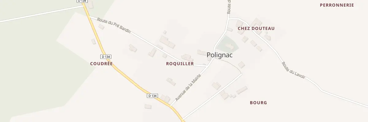 Plan du 5050 Roquiller à Polignac