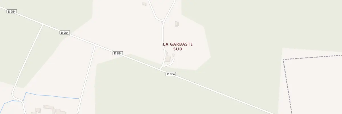 Plan du 183 La Garbaste-Sud à Uzeste