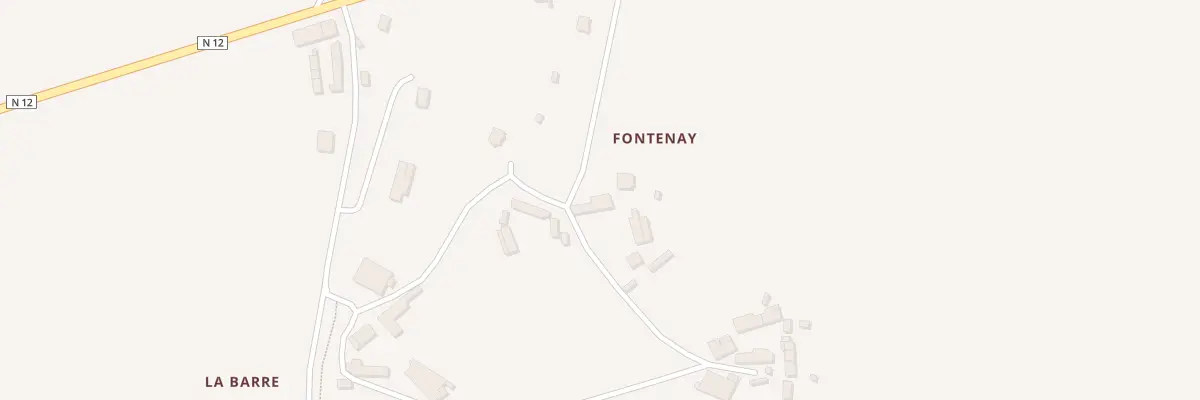 Plan du 7 Fontenelle à Javron-les-Chapelles