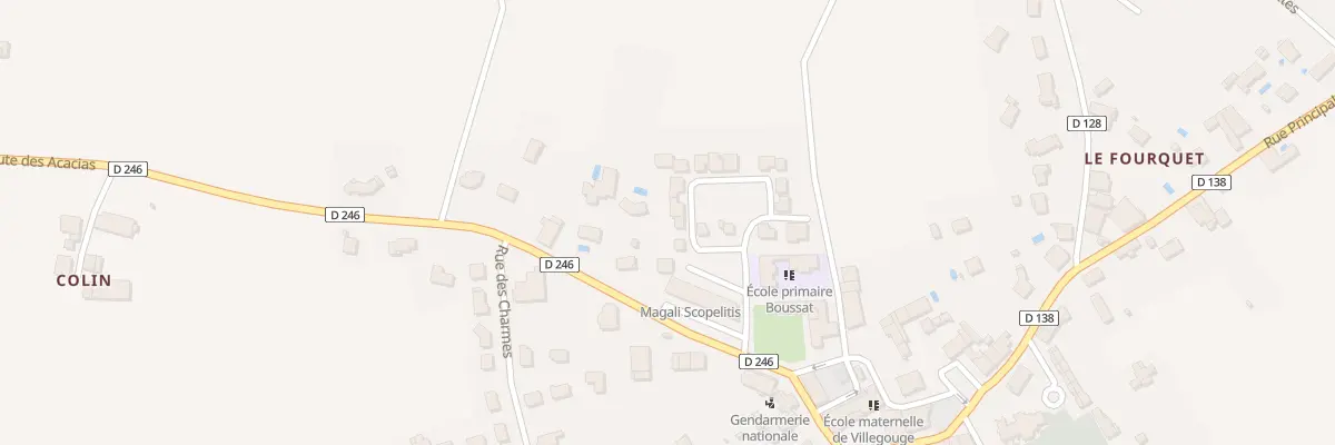 Plan du 26 All des Jasmins à Villegouge