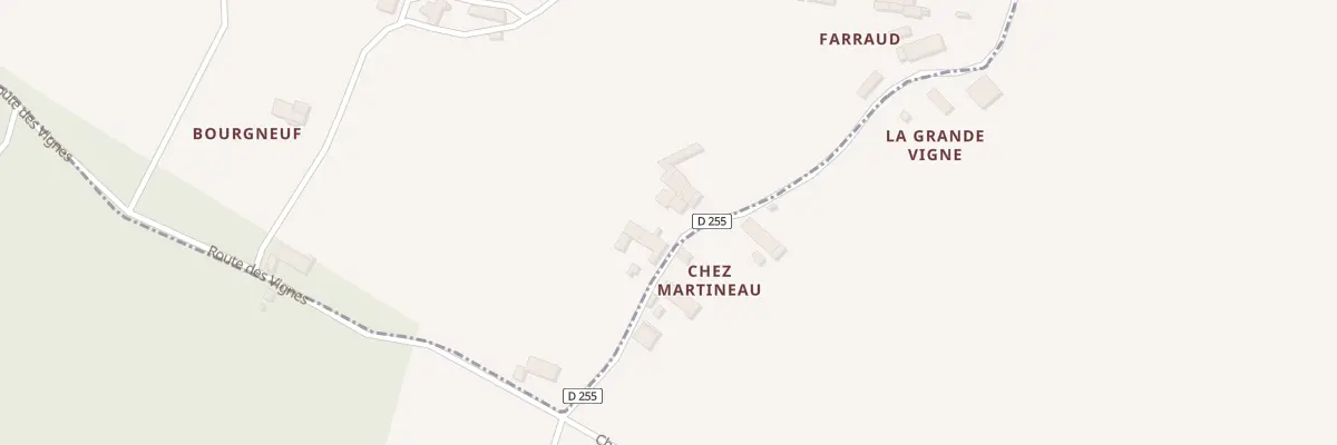 Plan du 16 Rte des Pins à Vanzac