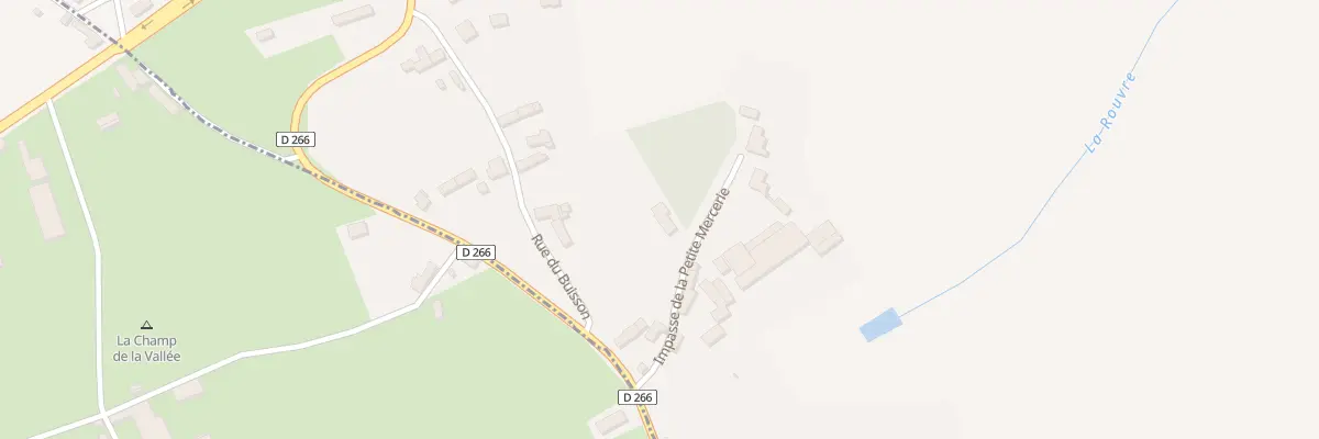 Plan du 52A La Mercerie à Beauvain