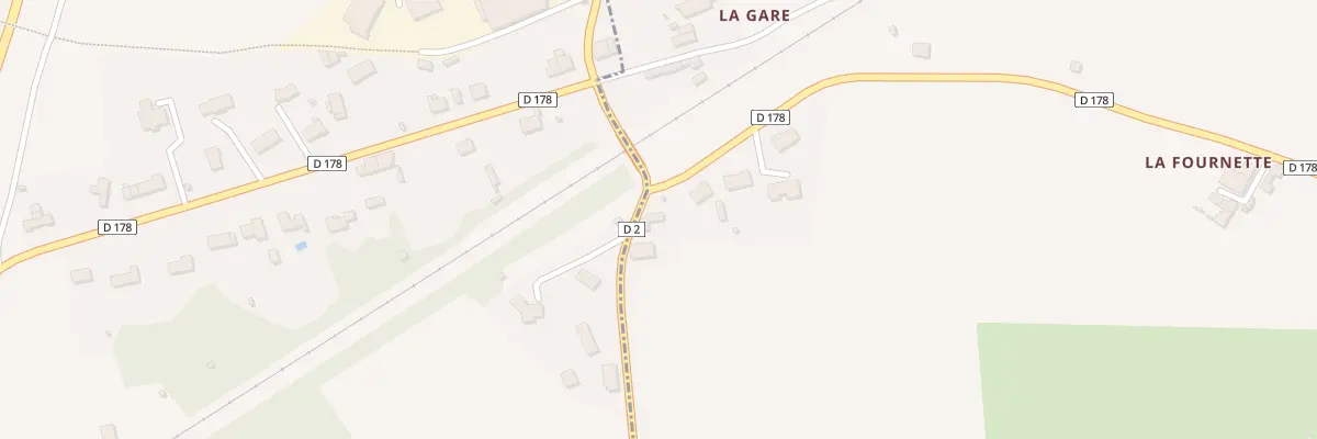 Plan du 5122 La Gare à Verruyes