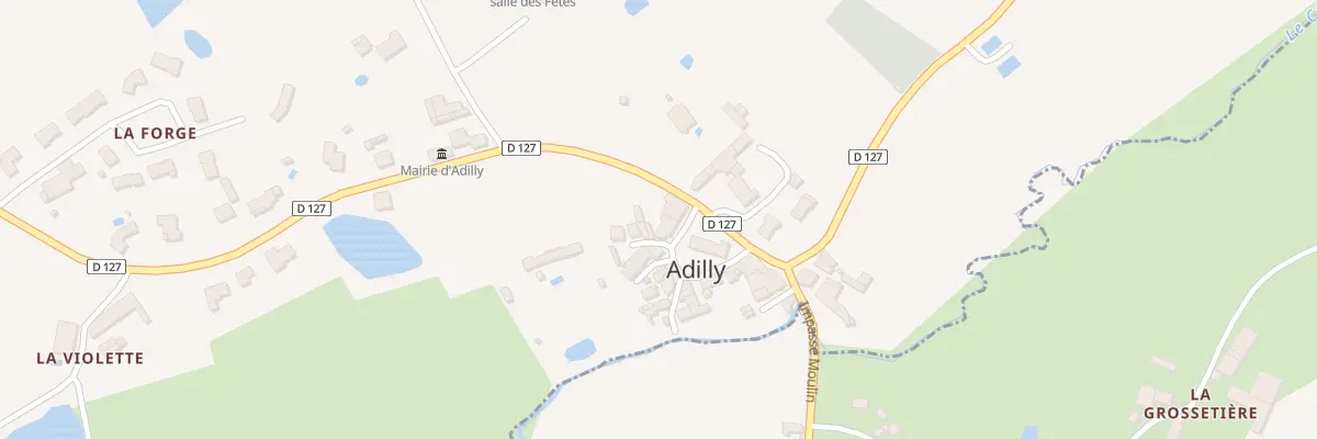Plan du 4 Rue du Tilleul à Adilly