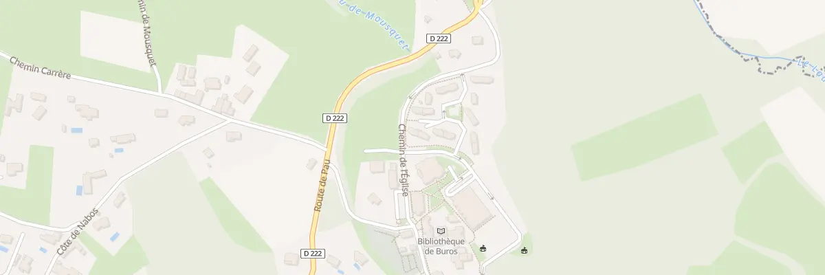Plan du 4 Dom du Mousquet à Buros