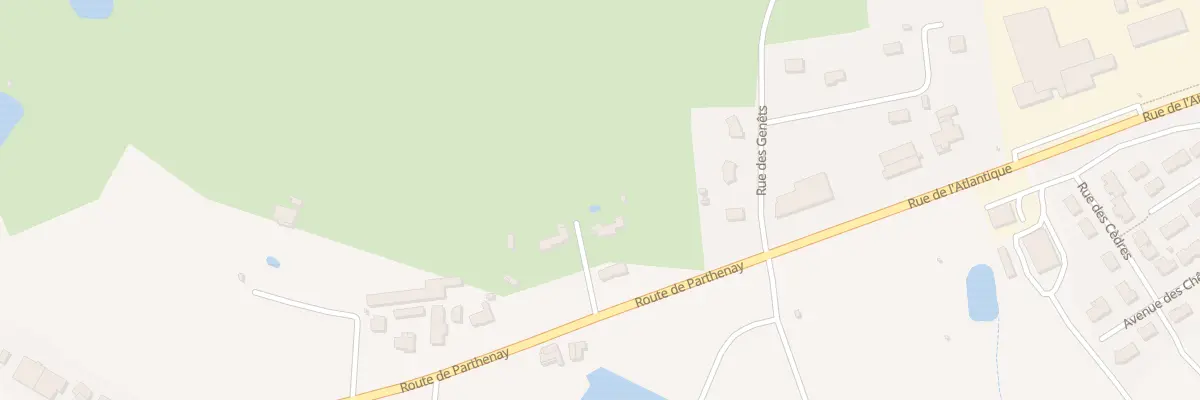 Plan du 4 Le Boineau au Tallud