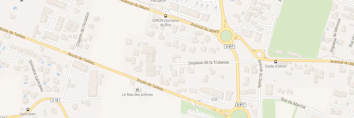 Plan du 6 Imp de la Trubesse à Bédeille
