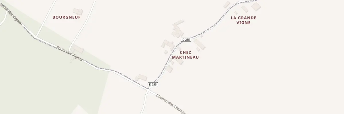 Plan du 5022 Chez Martineau à Messac