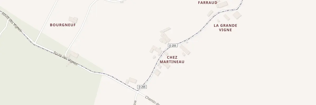 Plan du 5018 Chez Martinaud à Vanzac