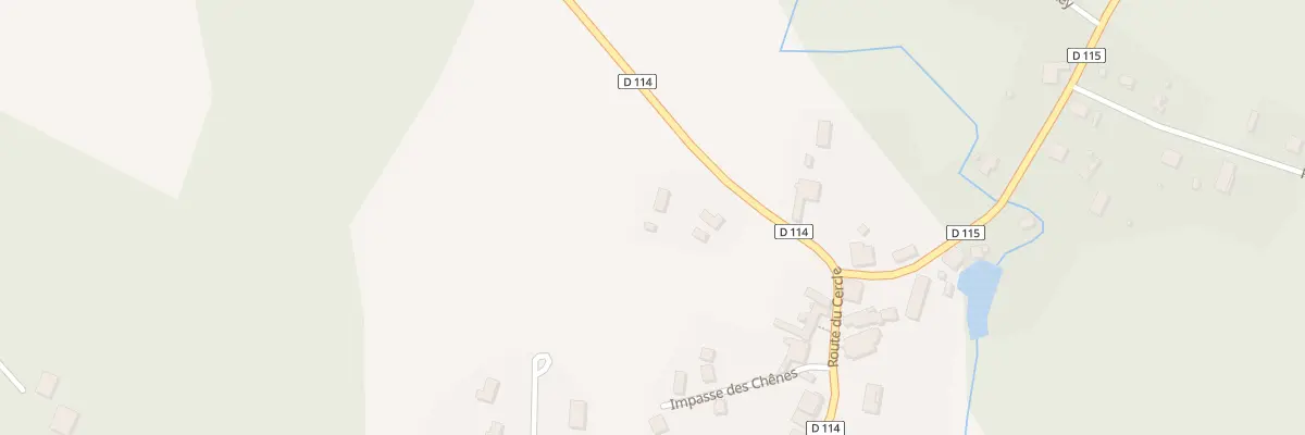 Plan du 3A Le Bourg à Lucmau