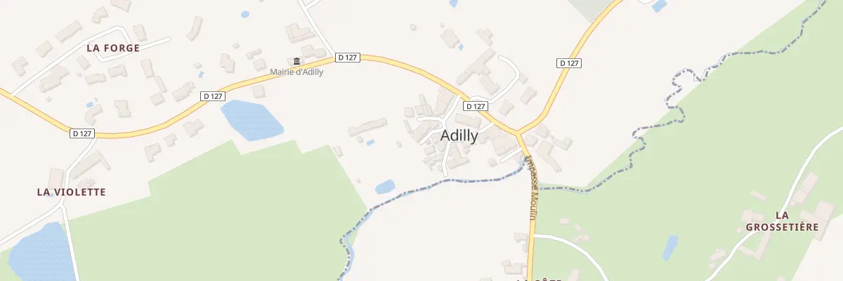 Plan du 4 Imp du Tilleul à Adilly