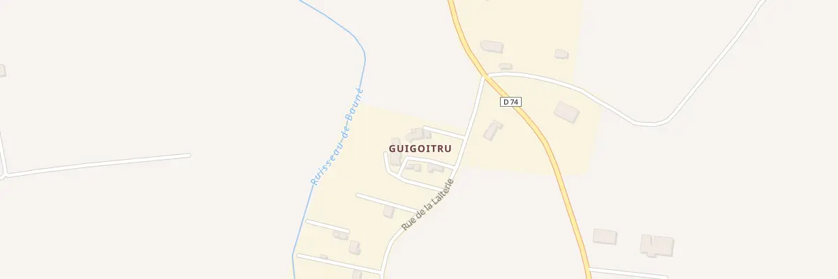 Plan du 80 Rue de la Laiterie à Cornillé-les-Caves