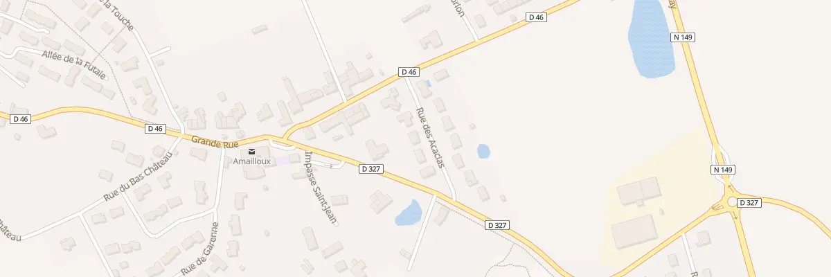 Plan du 4 Rue des Acacias à Amailloux
