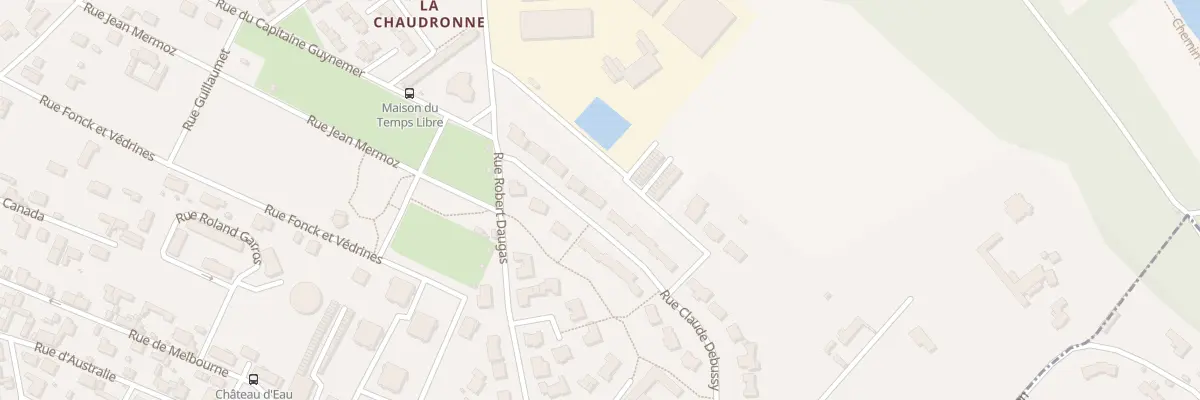 Plan du 50 Rue Claude Debussy à Cognac