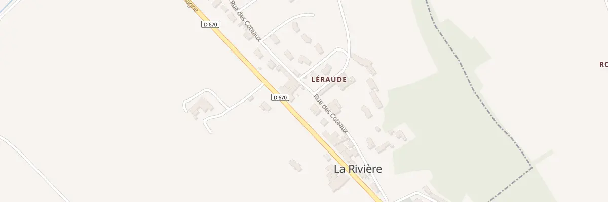 Plan du 35 Rue des Coteaux à La Rivière