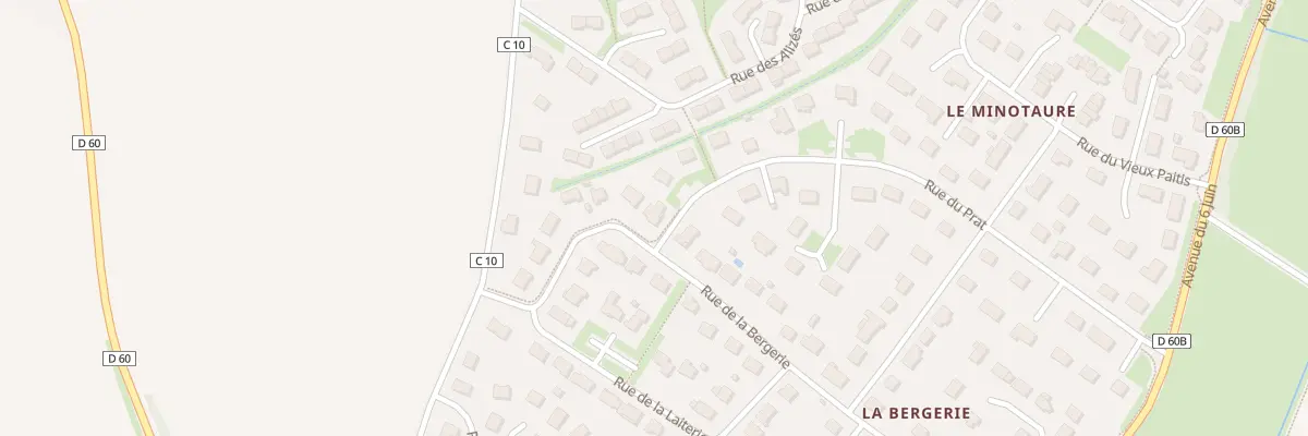Plan du 420 Rue du Prat à Hermanville-sur-Mer