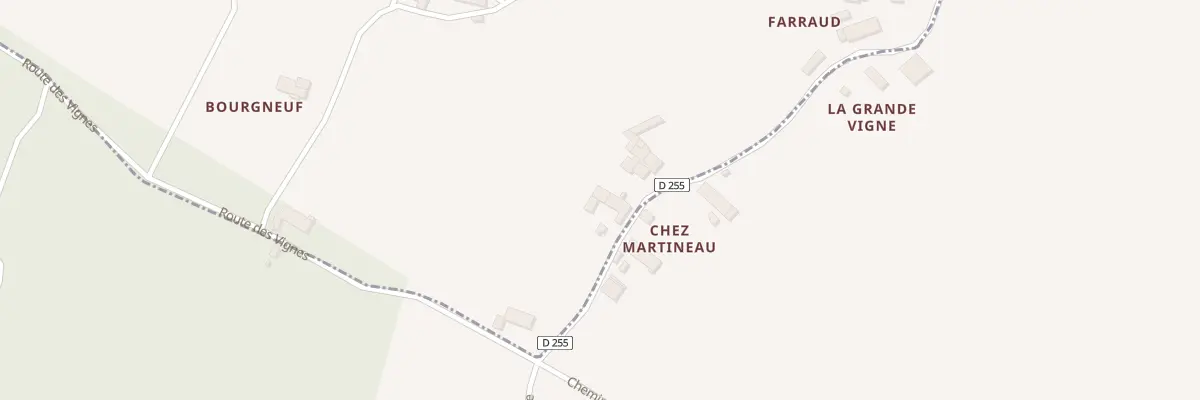 Plan du 5017 Chez Martinaud à Vanzac