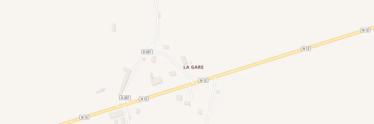 Plan du 11 La Gare à Javron-les-Chapelles