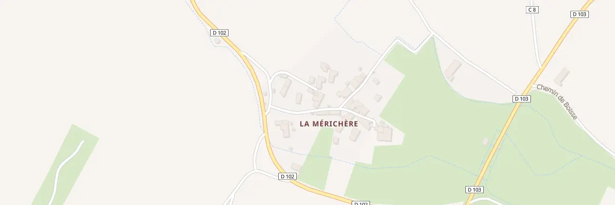 Plan du 4 Imp de la Burgaudiere Mericher à Secondigné-sur-Belle