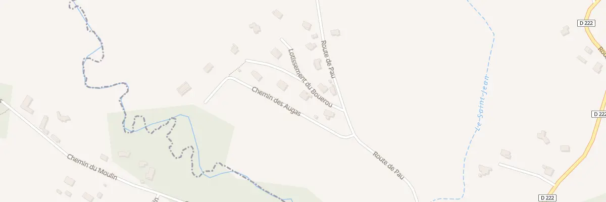 Plan du 1 Qua du Bouerou à Saint-Castin