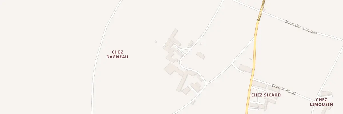 Plan du 29 Che du Dagneau à Brie-sous-Archiac