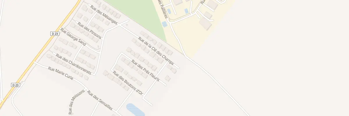 Plan du 17 Rue de la Clef des Champs à Bretteville-sur-Laize