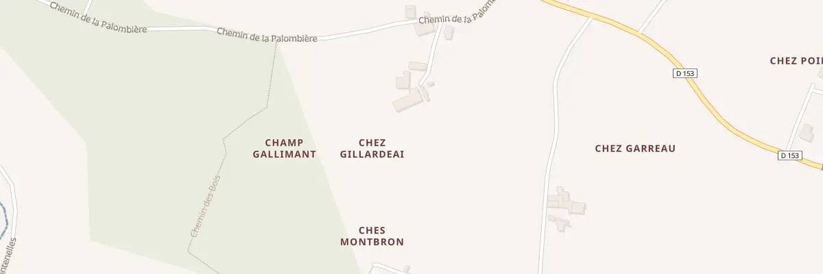 Plan du 5056 Chez Gillardeau à Mérignac