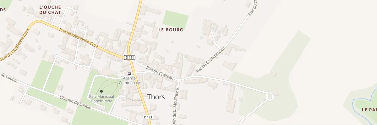 Plan du 11 Rue du Château à Thors