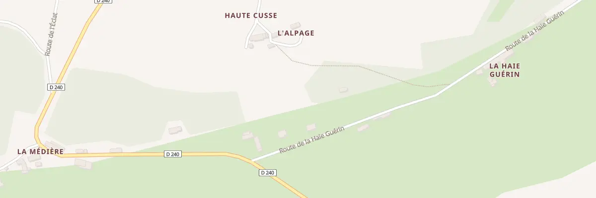 Plan du 105 Rte de la Haie Guérin à Saint-Georges-sur-Erve