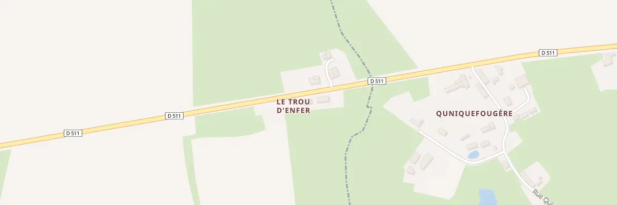 Plan du 3 Rte le Trou d’Enfer à Pierrepont