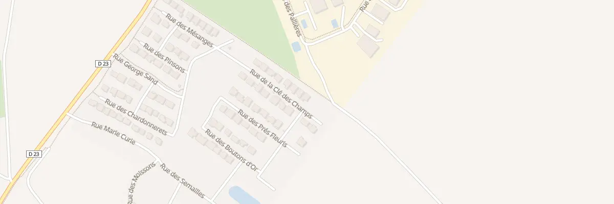 Plan du 15 Rue de la Clef des Champs à Bretteville-sur-Laize