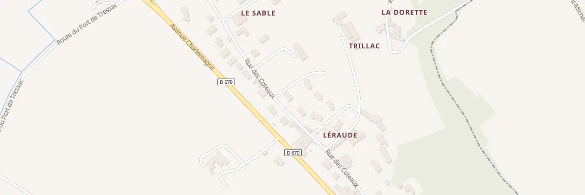 Plan du 40 Rue des Coteaux à La Rivière
