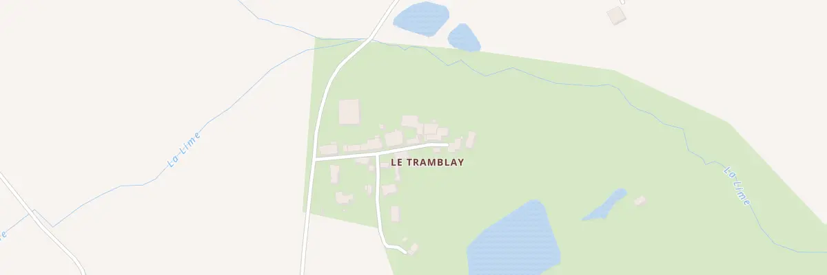 Plan du 8 Le Tremblay à Adilly