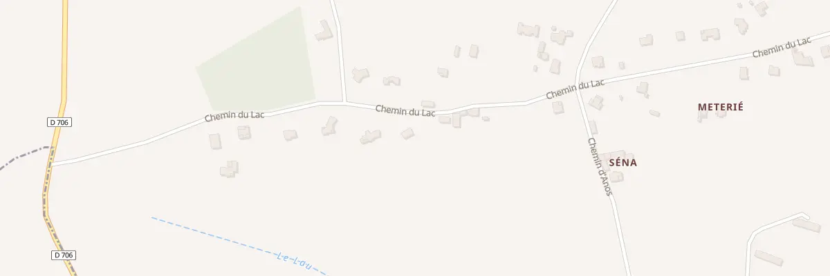 Plan du 9738 Che du Lac à Saint-Armou