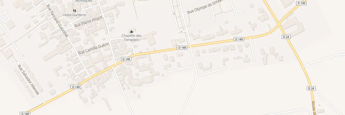 Plan du 24B Rue de la Doue à Châteaubernard