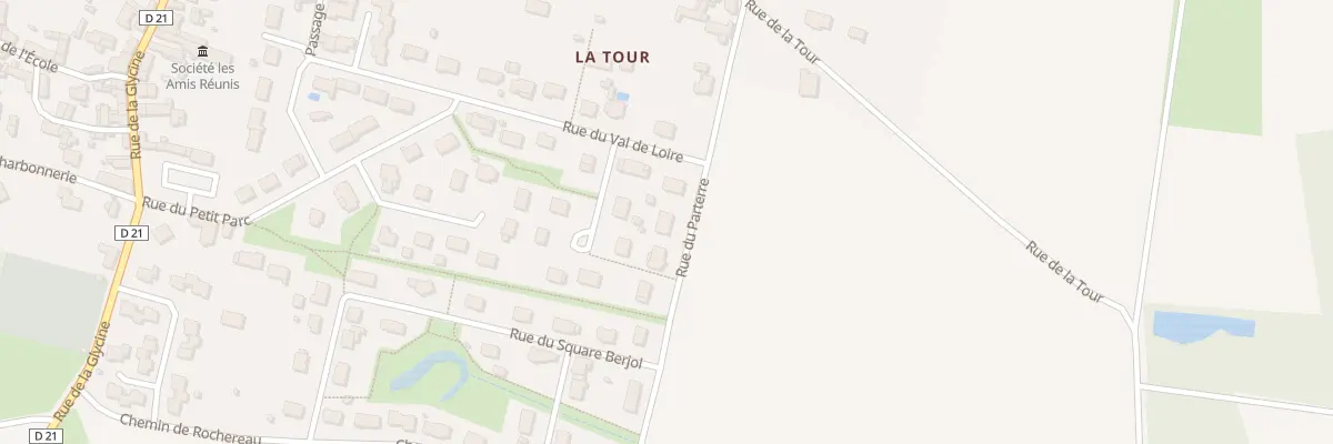 Plan du 6 Rue du Parterre à Brissac Loire Aubance