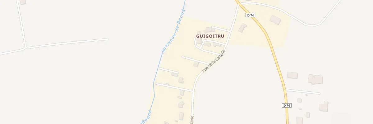 Plan du 180 Rue de la Laiterie à Cornillé-les-Caves