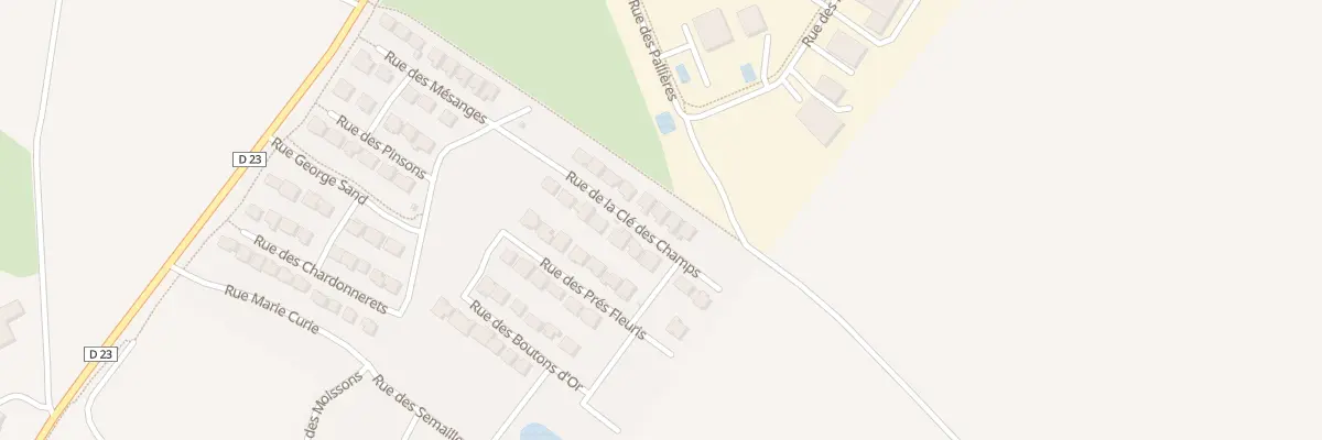 Plan du 11 Rue de la Clef des Champs à Bretteville-sur-Laize