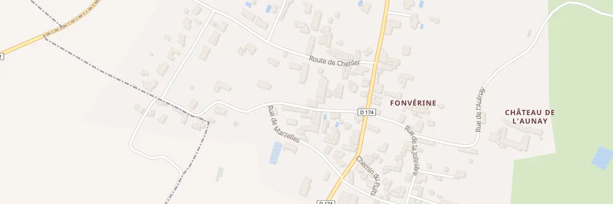 Plan du 9 Rue de Chenier Fonverines à Azay-le-Brûlé