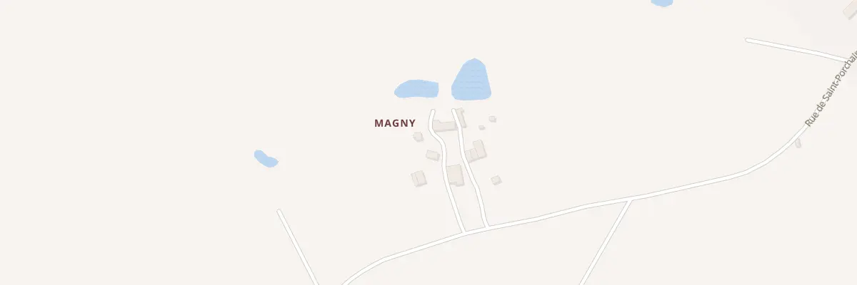 Plan du 3 Magny à Pierrefitte