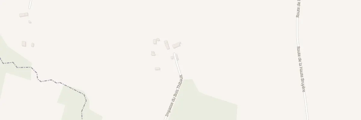 Plan du 5000 Le Bois Thibaut à Ménil-Gondouin